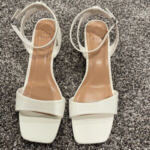 A New Day Women's White Sandals